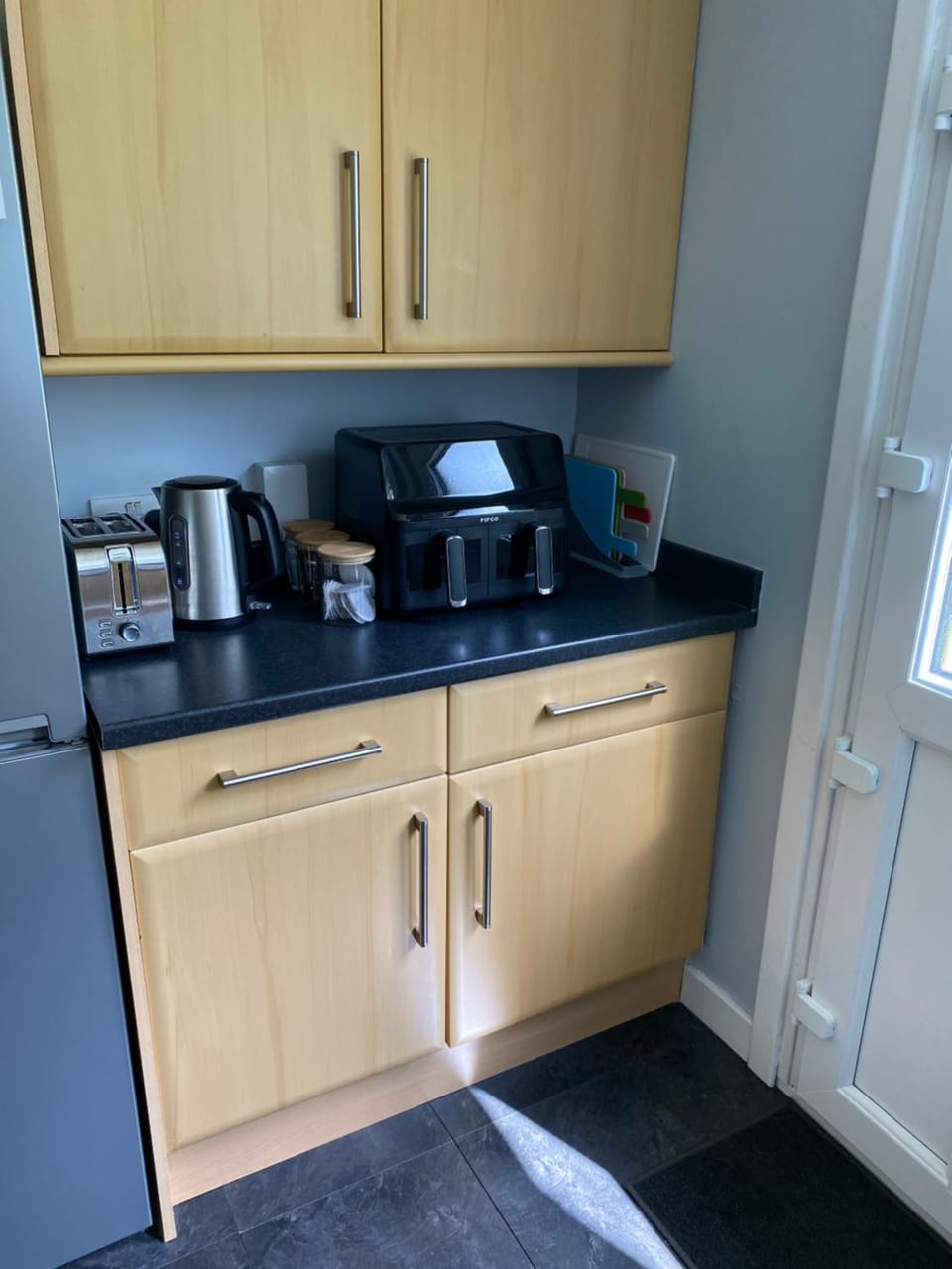 Coffee/tea facilities, Kitchen or kitchenette, toaster