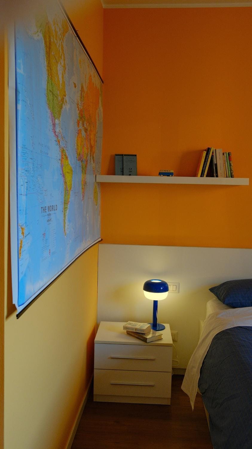 Bed, Decorative detail, Bedroom