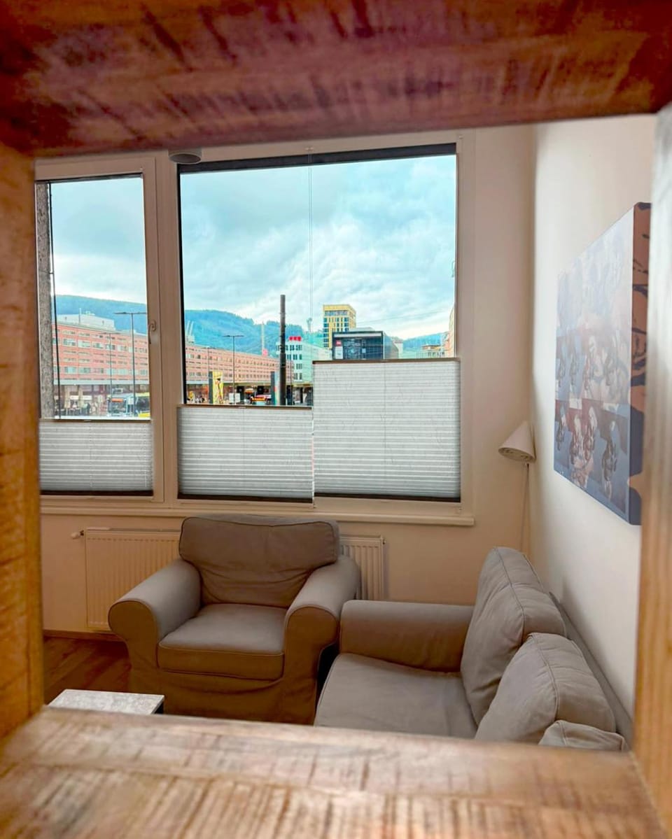 Natural landscape, Living room, Mountain view