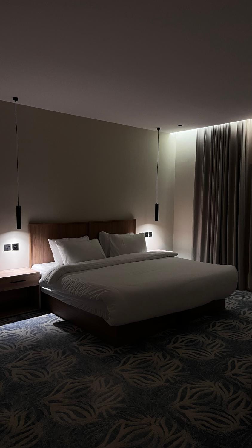 A suite with a room and a lounge with a quiet and modern design Apartment in Medina
