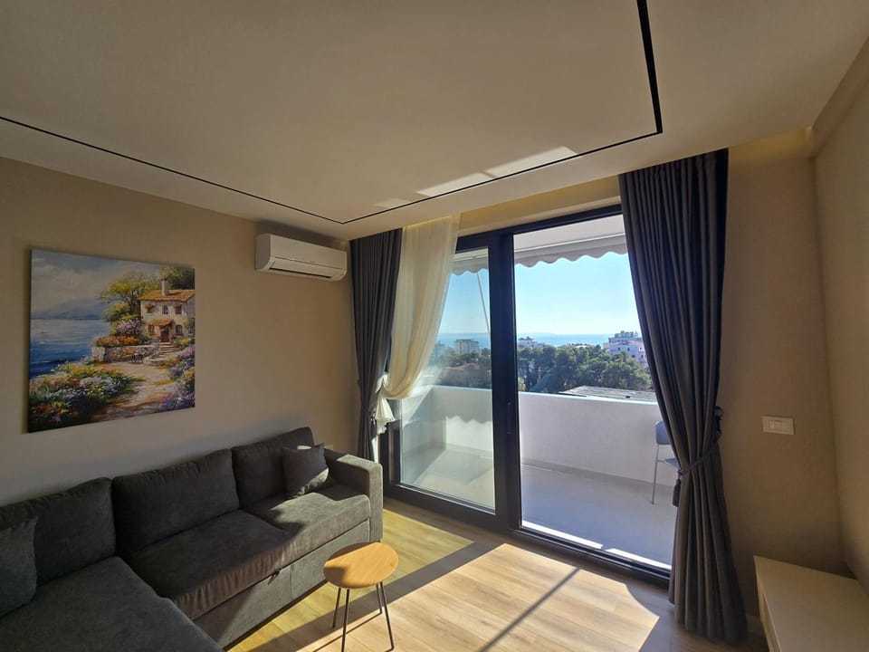 Living room, Seating area, air conditioner