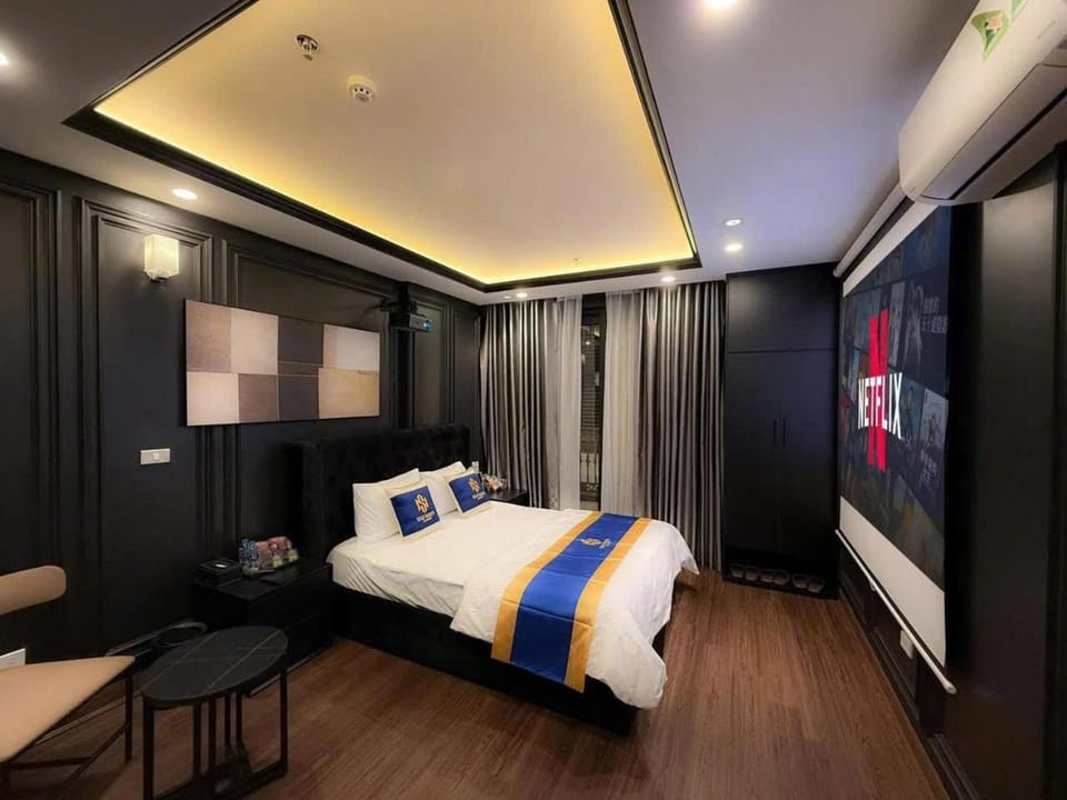 Communal lounge/ TV room, Bed, TV and multimedia, Photo of the whole room, Evening entertainment, Bedroom