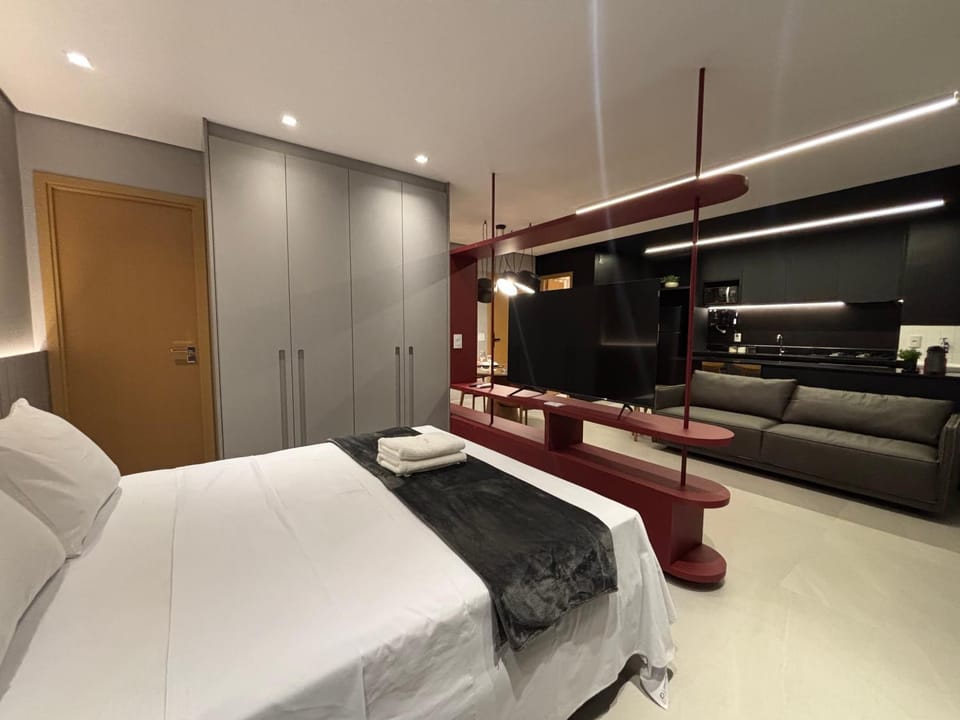 Marista Sofisticado, Ar, Cozinha, Vaga, Lavadora Apartment in Goiania