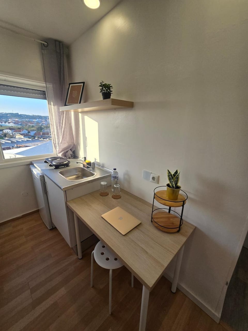 Duo Studio - Mini Cozinha Privativa - Eficácia Living Abrantes Apartment in Santarém District, Portugal