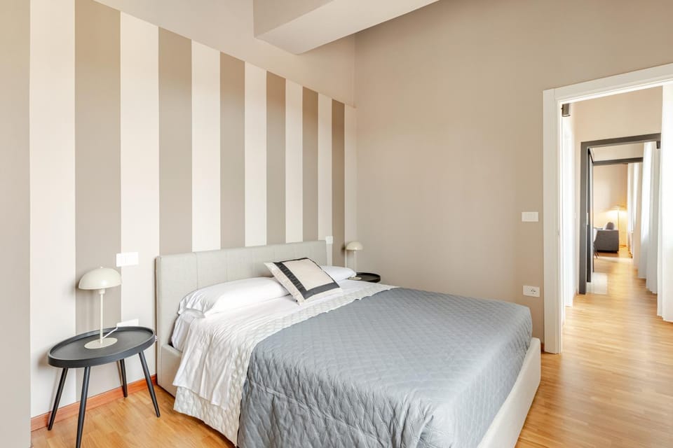 Bed, View (from property/room), View (from property/room), Photo of the whole room, Bedroom, City view, air conditioner, air conditioner