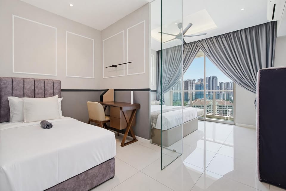 Calming Blue Studio 4Pax Dorsett by RumaBnB Apartment in Petaling Jaya