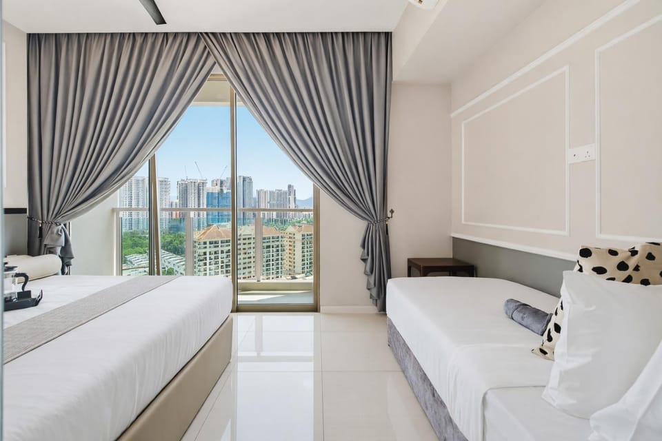 Calming Blue Studio 4Pax Dorsett by RumaBnB Apartment in Petaling Jaya