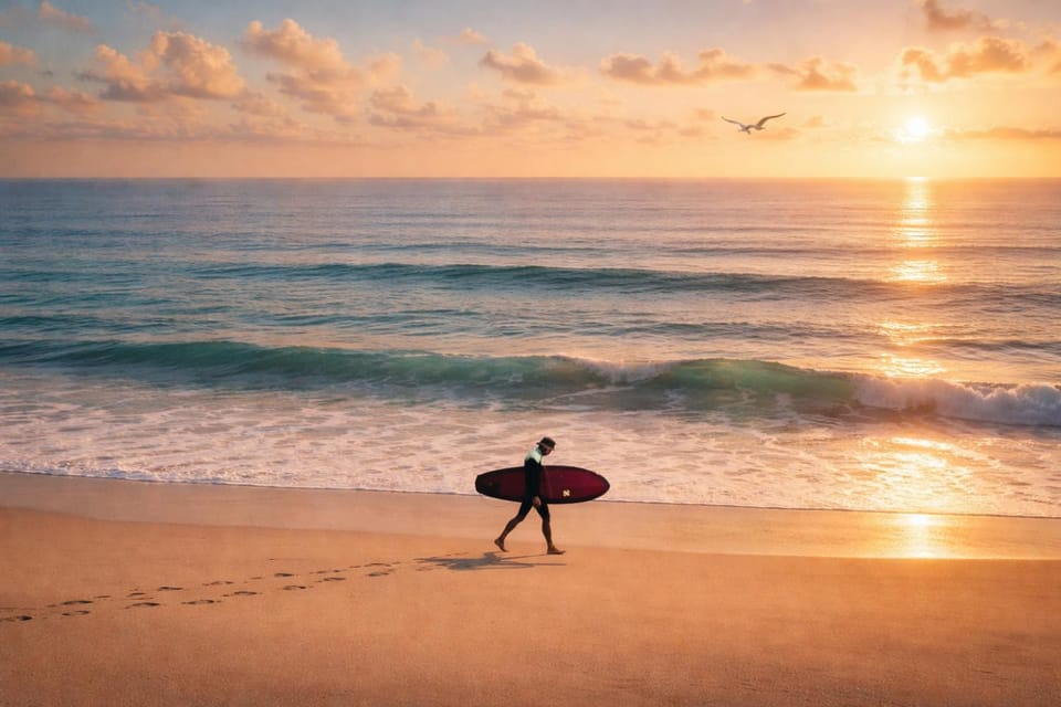 Beach, Windsurfing