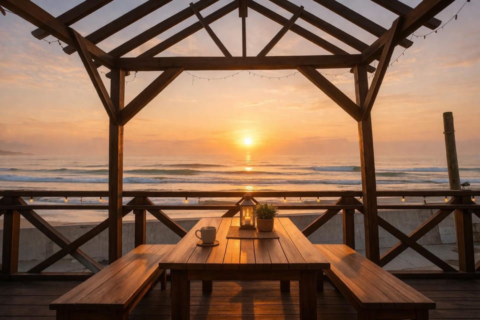 View (from property/room), Balcony/Terrace, Sea view, Sunrise