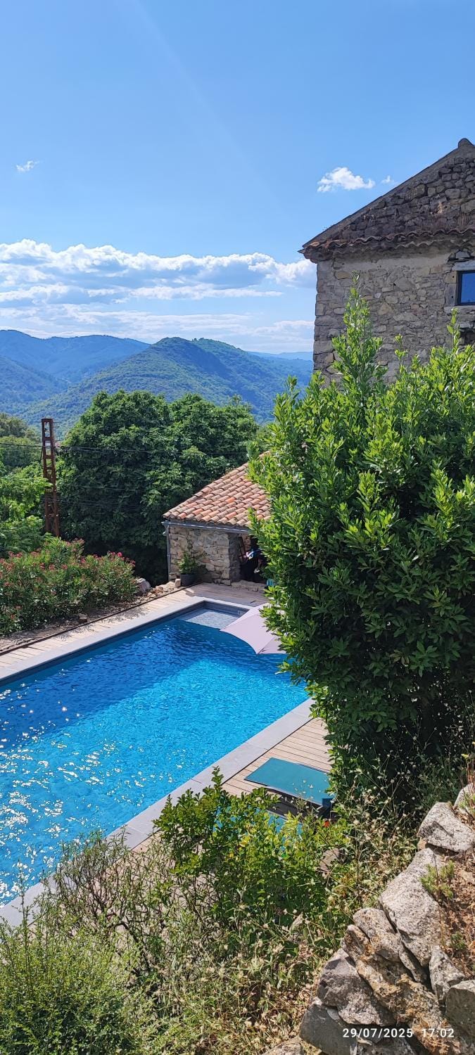 Pool view, Swimming pool