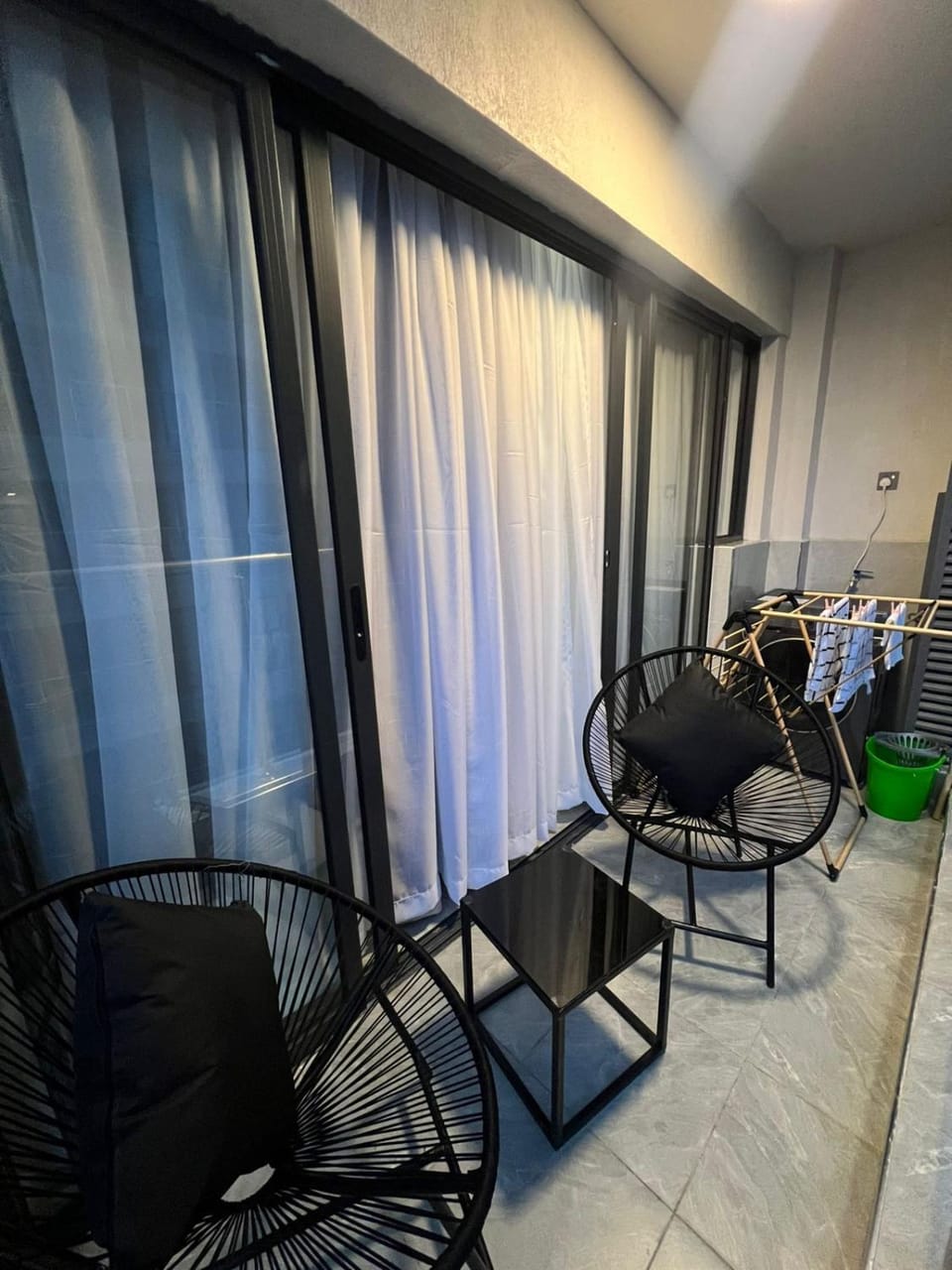 Balcony/Terrace, washing machine