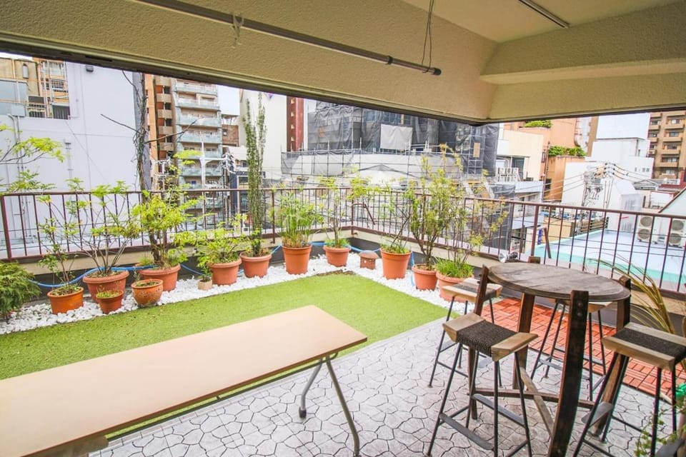 Balcony/Terrace, Garden view