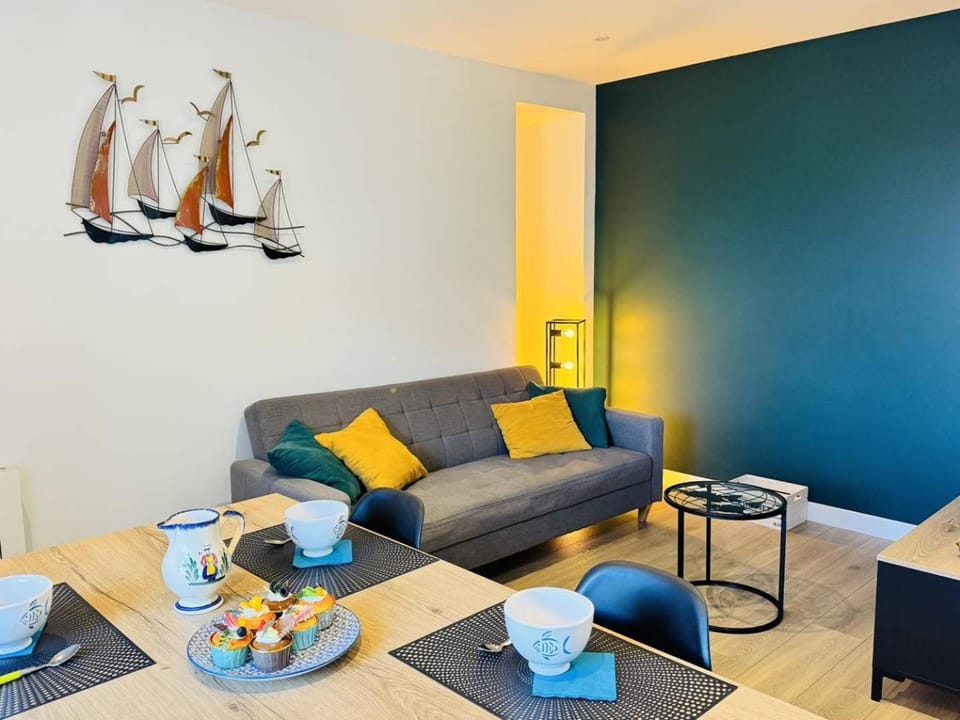 3 pièces plein centre ville, wifi, 5 min à pied plage Apartment in Quiberon