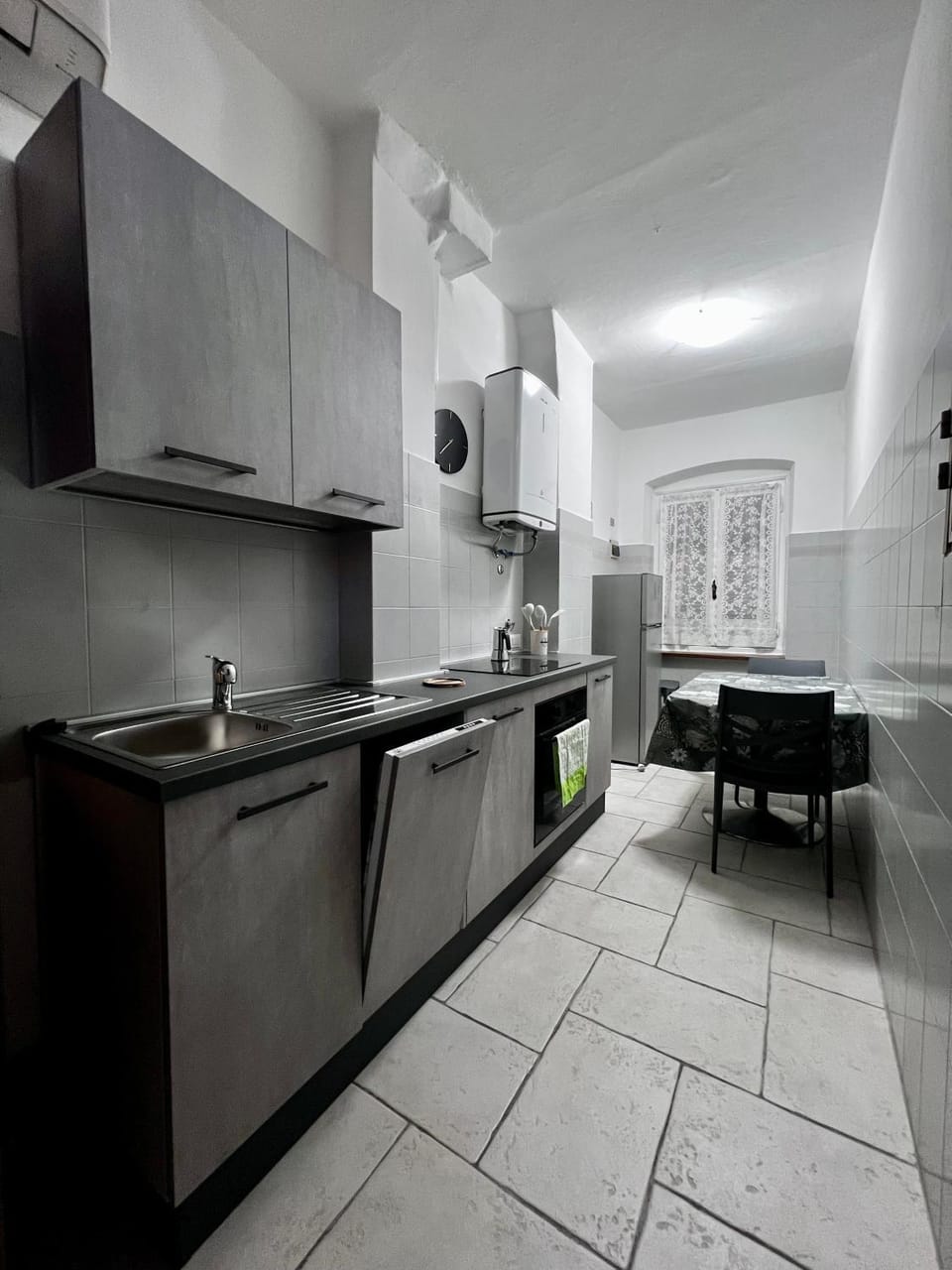 dishwasher, oven, stove