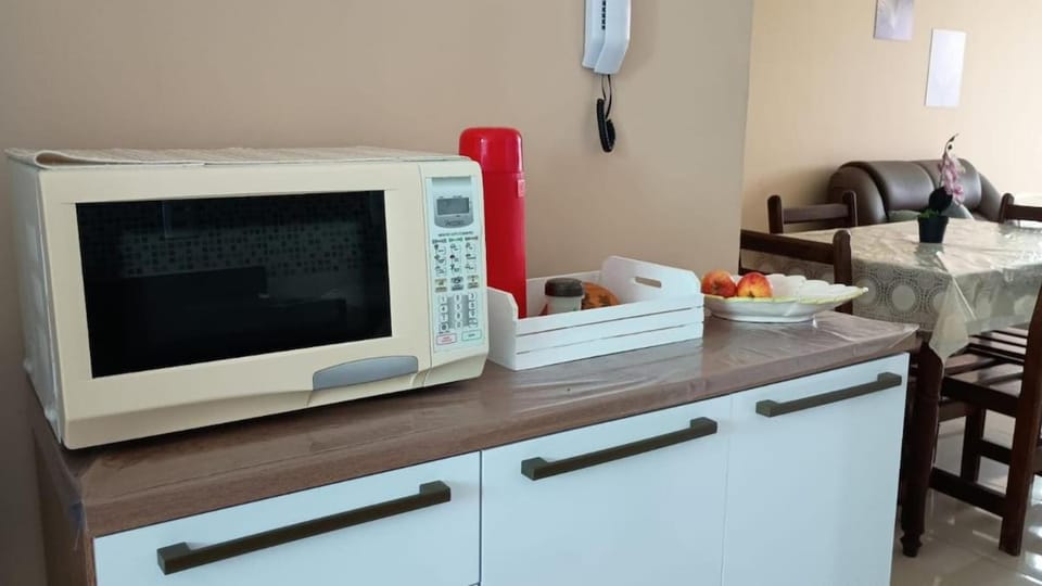 Communal kitchen, microwave