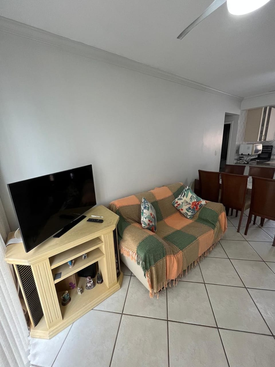 Comfortable Apartment 350 meters from the Beach in Guarujá Apartment in State of São Paulo