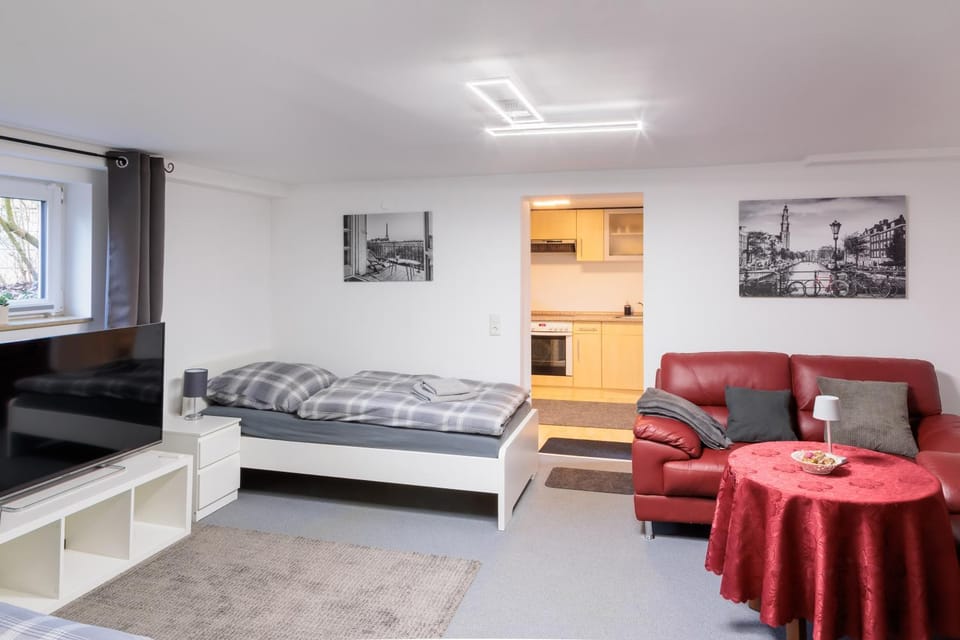Living room, Bedroom