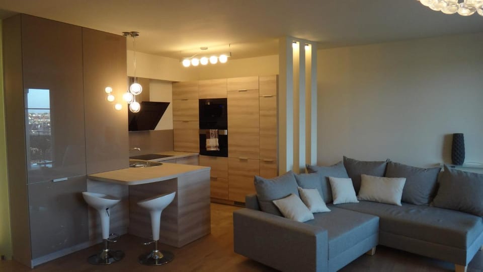 Kitchen or kitchenette, Living room