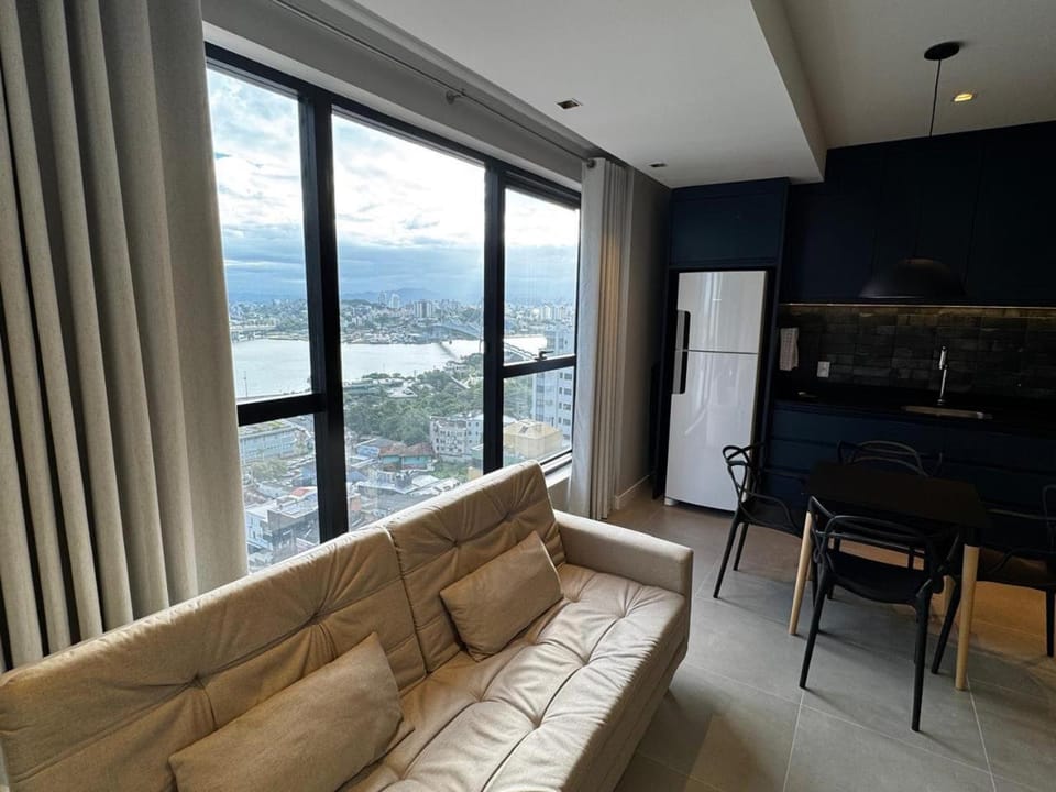 Studio com Vista Incrível no Centro de Floripa Apartment in Florianopolis