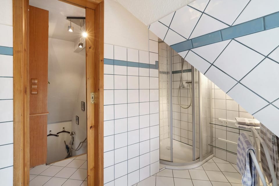 Bathroom, Living room