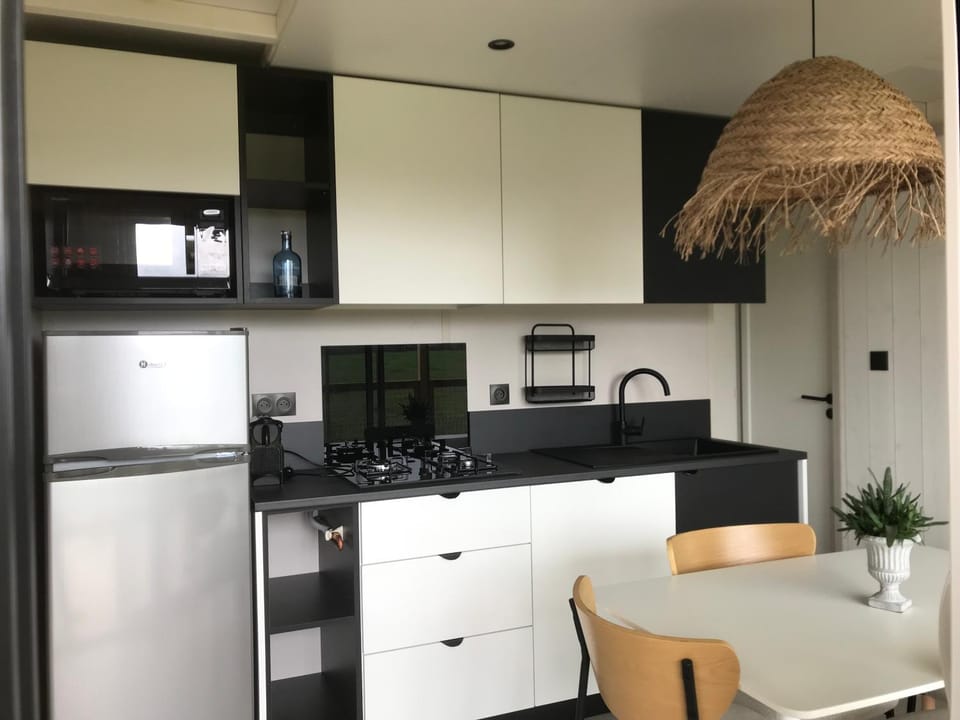 Kitchen or kitchenette, Dining area, dishwasher, stove