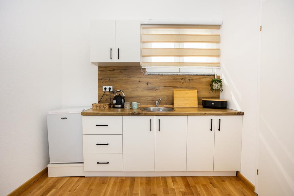 Kitchen or kitchenette, kitchen