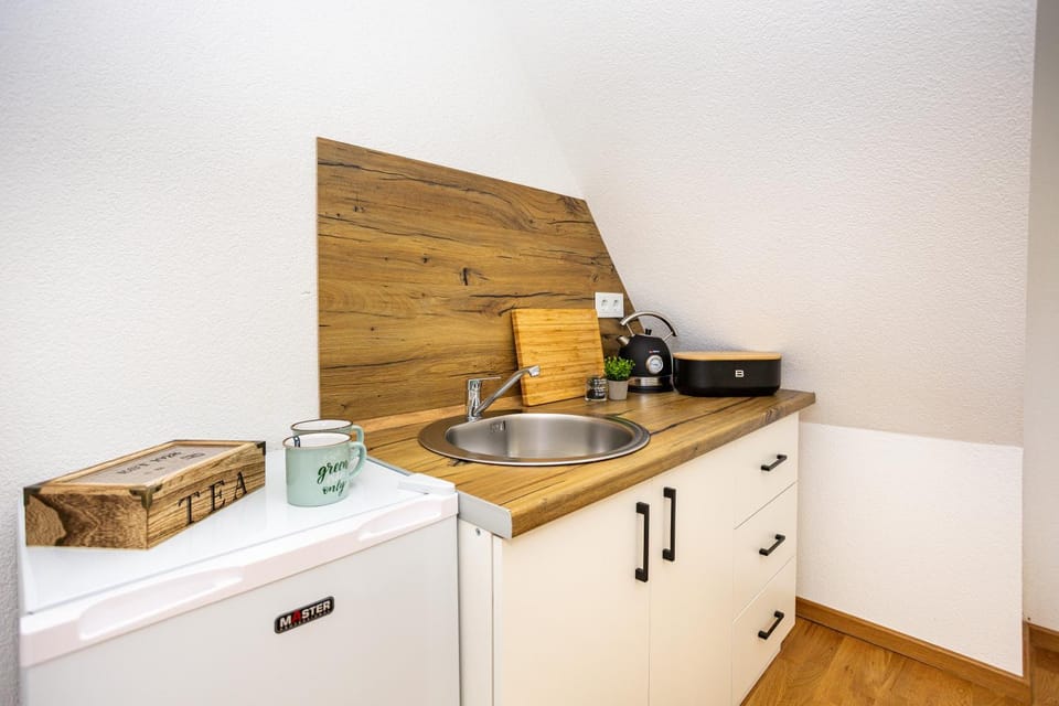 Kitchen or kitchenette, kitchen