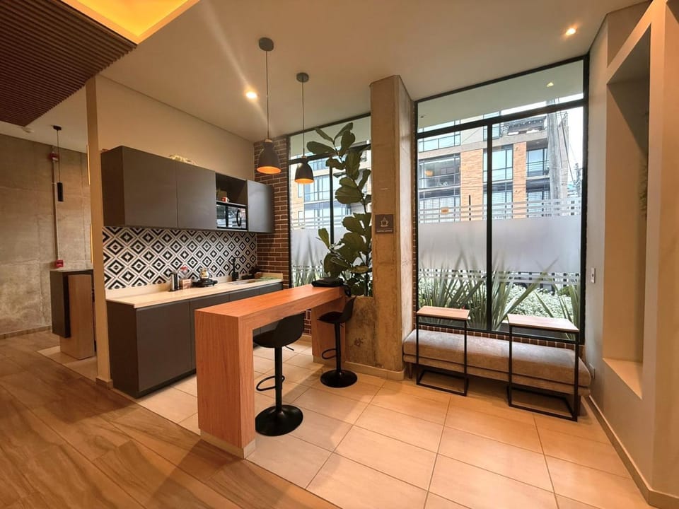 Communal kitchen, kitchen