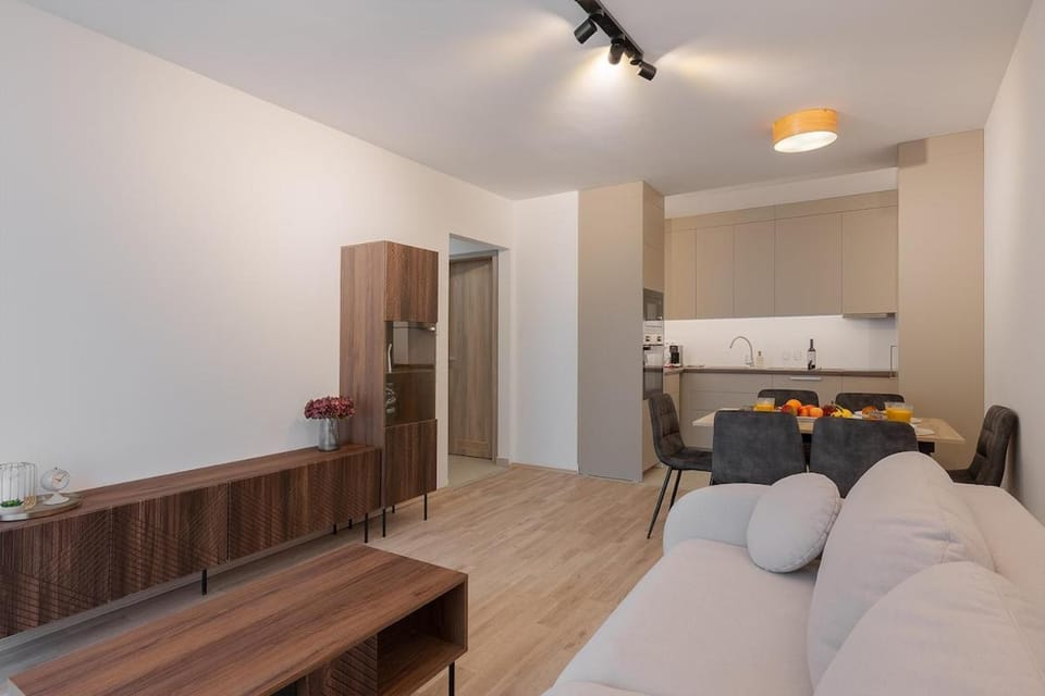 Kitchen or kitchenette, Living room