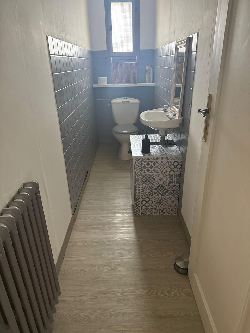 Toilet, bidet, storage