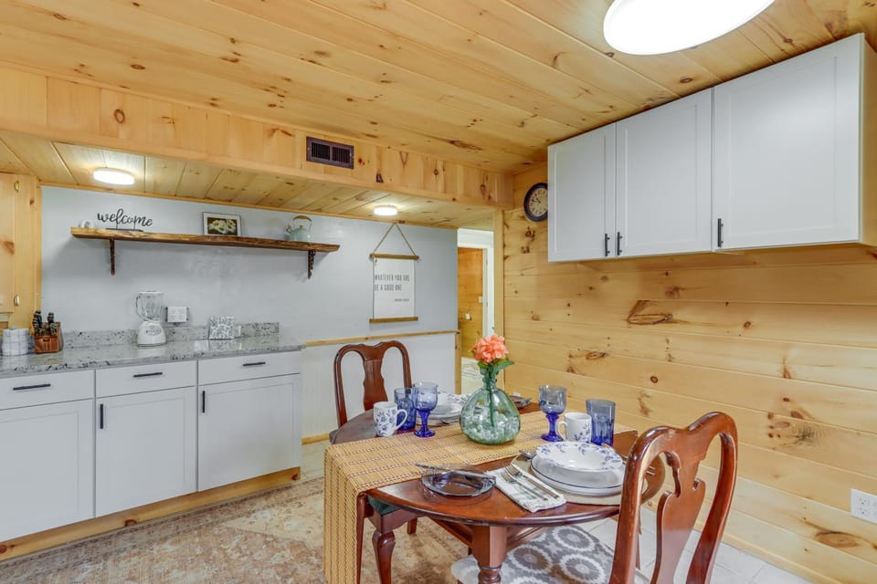 Escape to Nature! Cozy Blue Ridge Mtn Retreat Apartment in Georgia