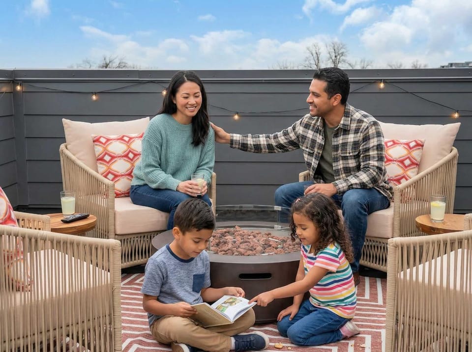 Rooftop Nights in Nashville - 3BR - Office Apartment in East Nashville