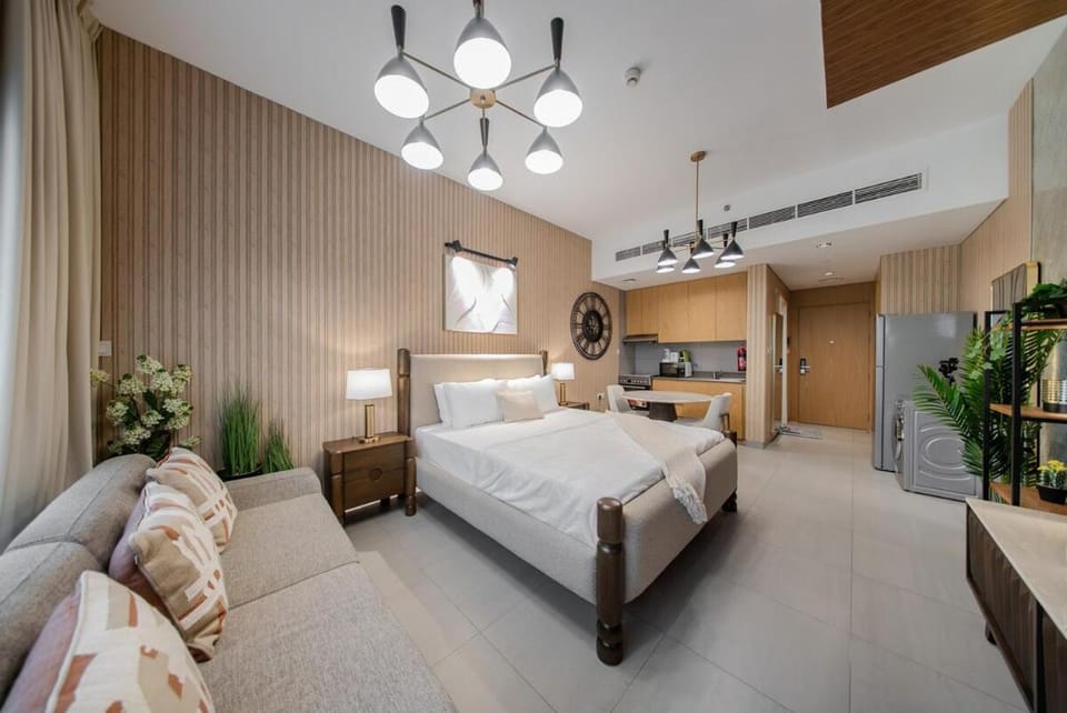 Charming Apartment with Balcony in Al Mamsha CB5-1-SN3-120-st Apartment in Al Sharjah