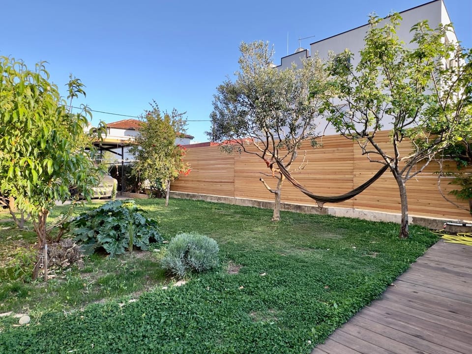Property building, Garden view