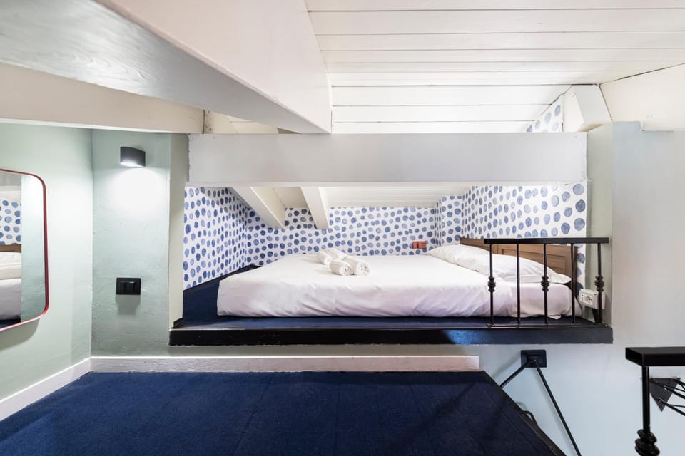Bed, Photo of the whole room, Bedroom, heating, internet, air conditioner