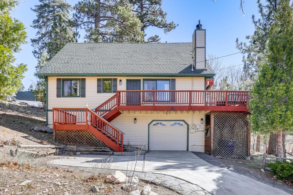 Bear Canyon Getaway | Hot Tub & Game Loft House in Big Bear
