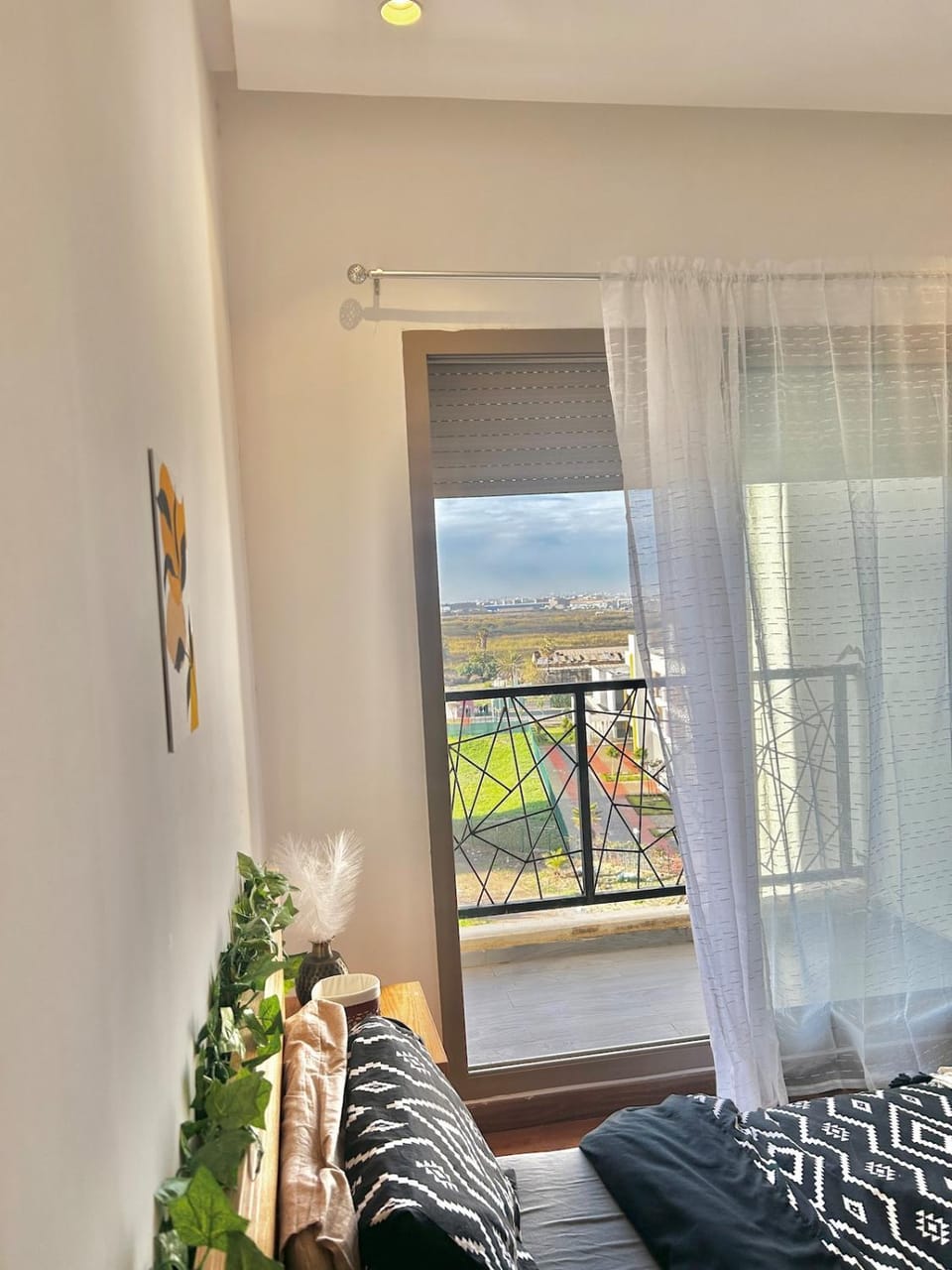 Pleasant apartment with sea view, Wi-Fi and swimming pool Apartment in Casablanca-Settat