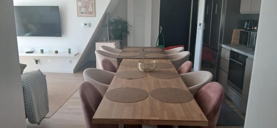 Duplex in Paris, Villepinte Expo, CDG Airport Apartment in Drancy