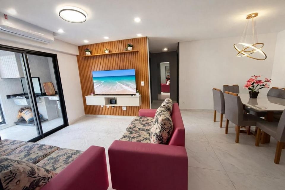 Apartamento pé na areia Aviação Apartment in State of São Paulo