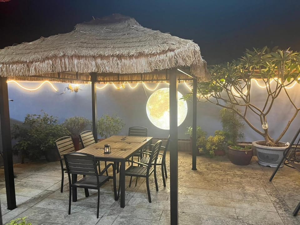 Patio, Natural landscape, Garden, Garden view
