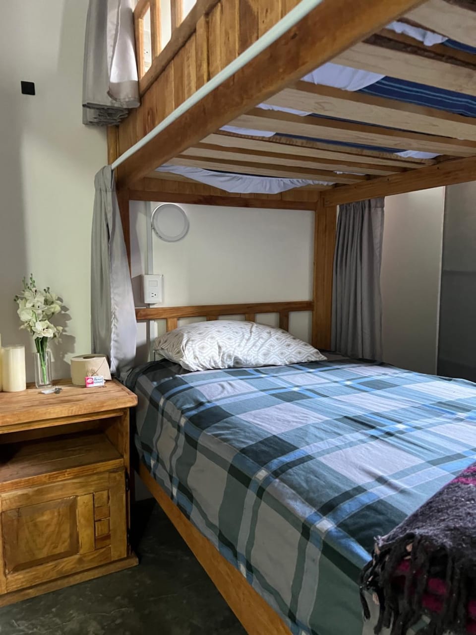 Bed, Photo of the whole room, Bedroom, bunk bed