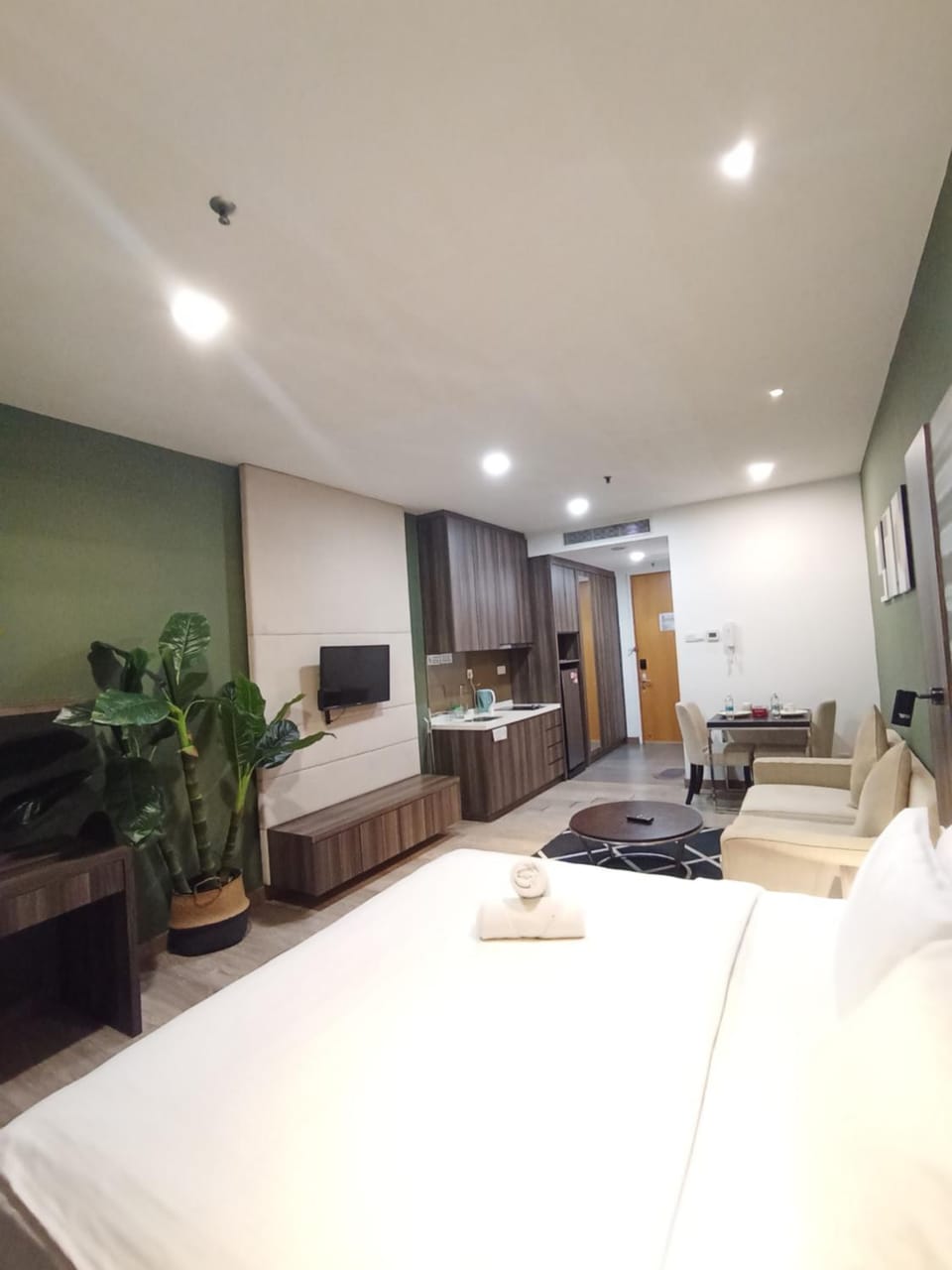 Living room, Bedroom