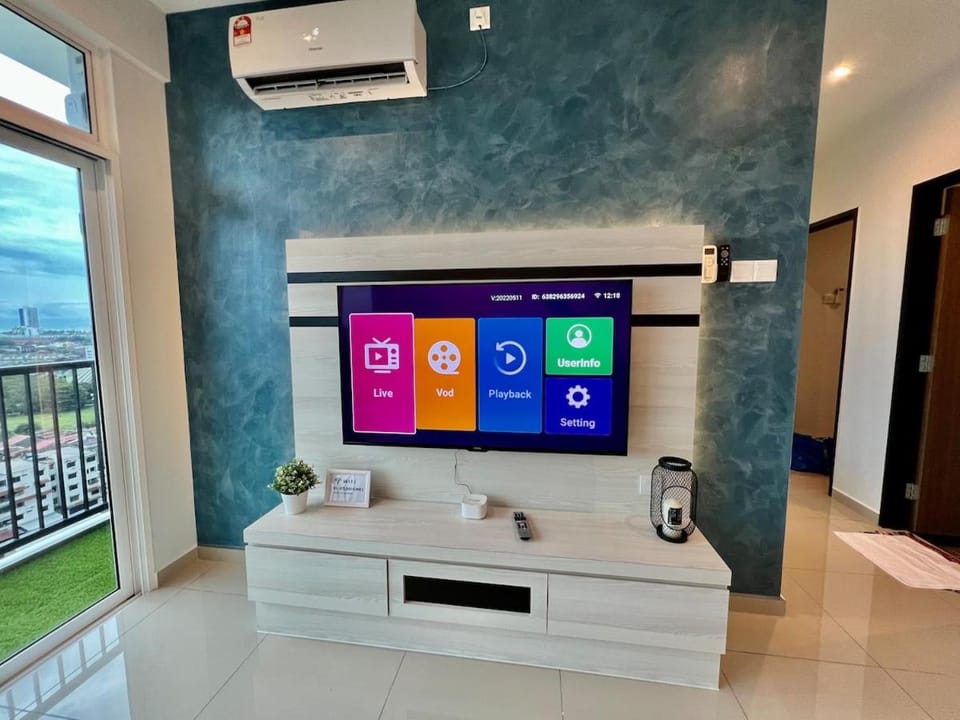 Melaka novo 8 Central Stay -6pax -TV-Box -Wi-Fi Apartment in Malacca