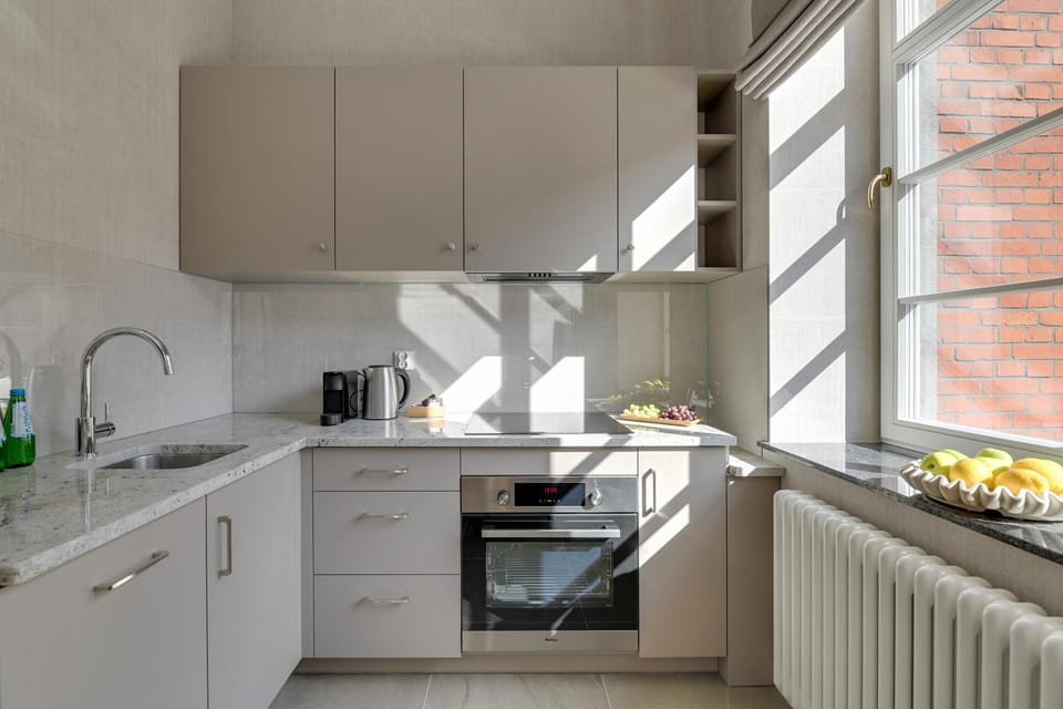 Coffee/tea facilities, Kitchen or kitchenette, dishwasher, oven, pet friendly, stove