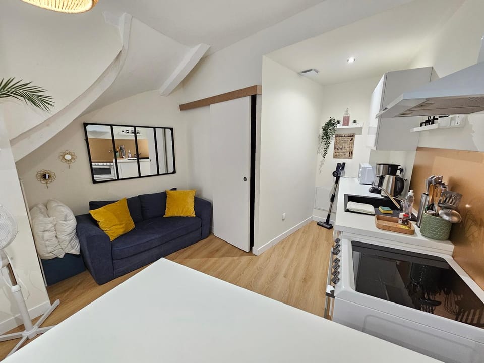 Castle White - 2 Personnes - 15 min Sanctuaire Apartment in Lourdes