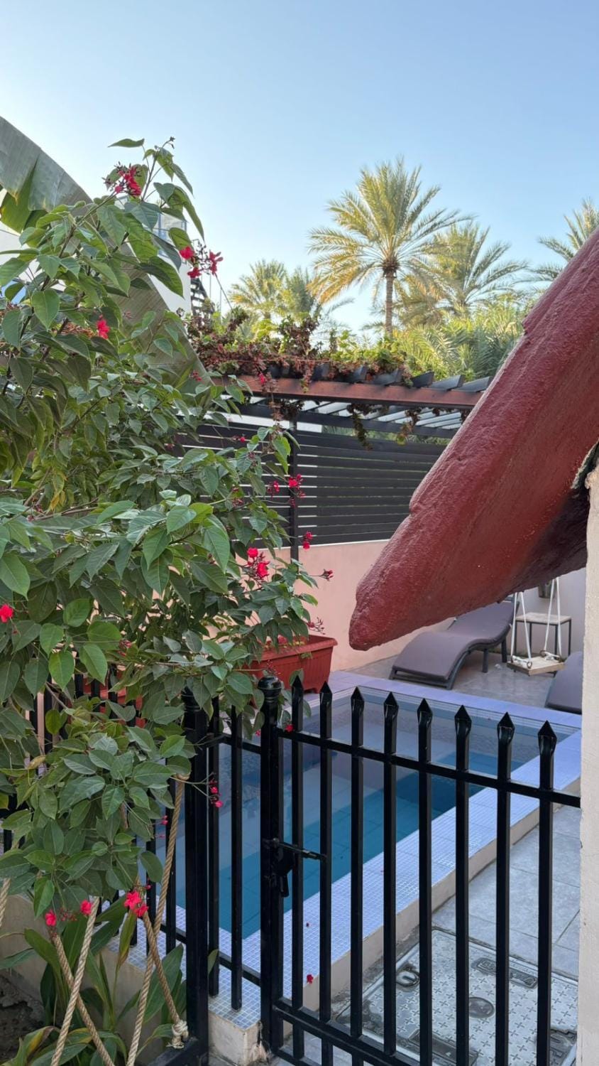 أستراحة كوخ الغافة Nature lodge in Oman