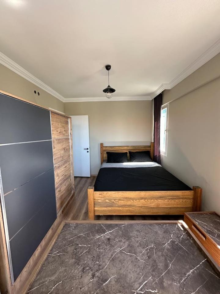 Bed, Photo of the whole room, Bedroom, wardrobe