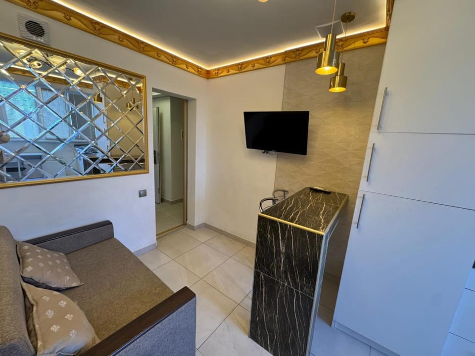 TV and multimedia, Kitchen or kitchenette, Living room, Seating area