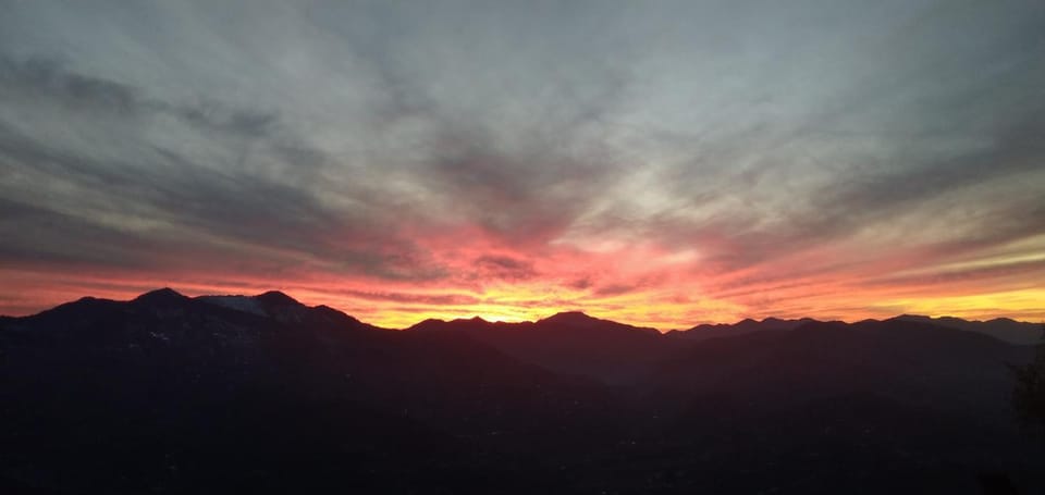 Natural landscape, Sunset