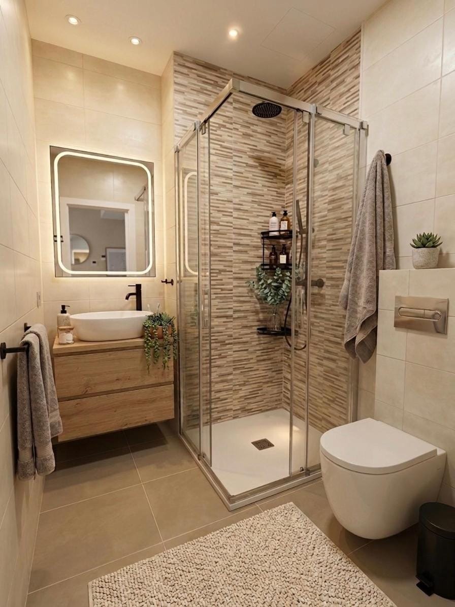 Shower, Toilet, Bathroom, towels